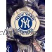21" New York Yankees Baseball Wreath With Ball Logo & Banner Decorations   232860490853